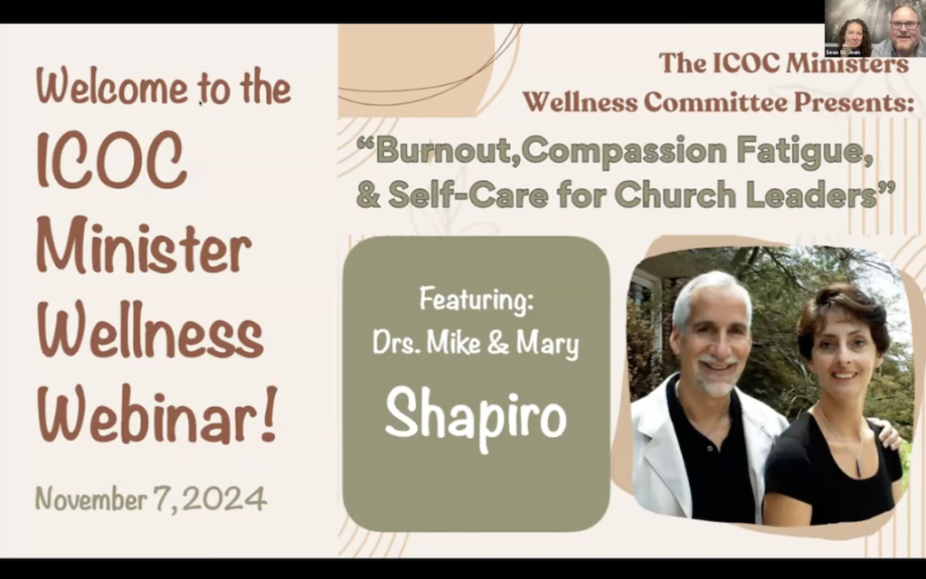 ministers wellness webinar nov 2024